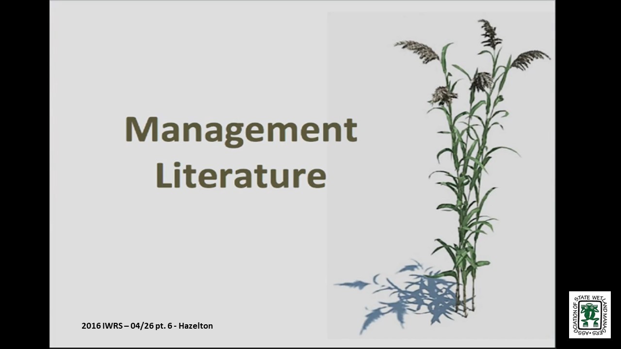 Part 6: Presenter: Eric Hazelton, PhD Candidate, Smithsonian Environmental Research Center and the Department of Watershed Sciences & Ecology Center, Utah State University