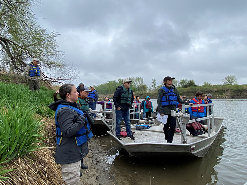 Field Trip on the Missouri River